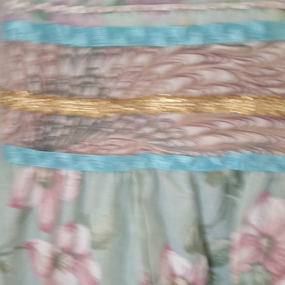 Bohemian Floral Maxi Skirt - Picture 4 of 8